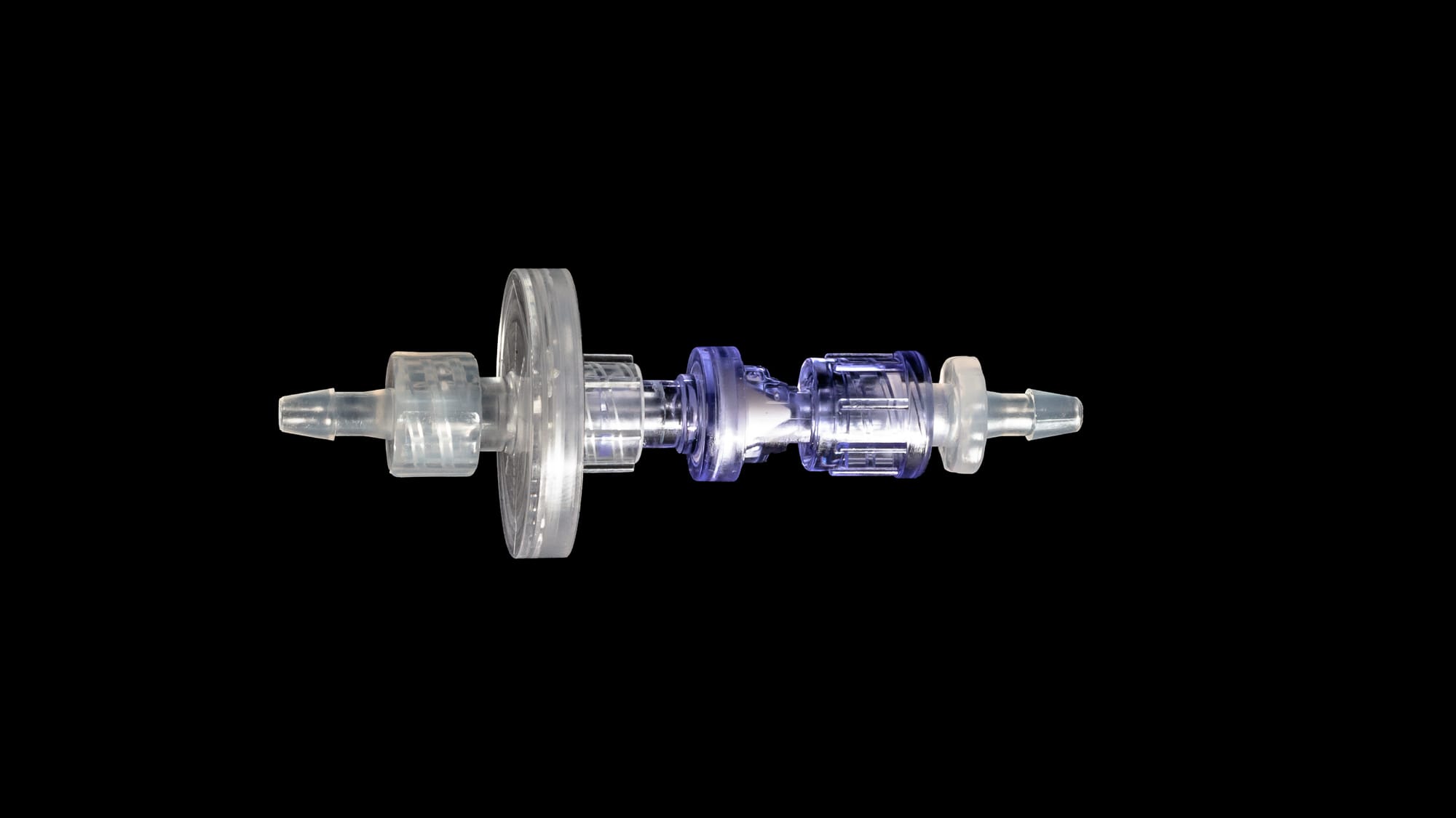 Valvola di ritegno con 2 ugelli per tubi 1 RITTER Check valve with 2 tube nozzles